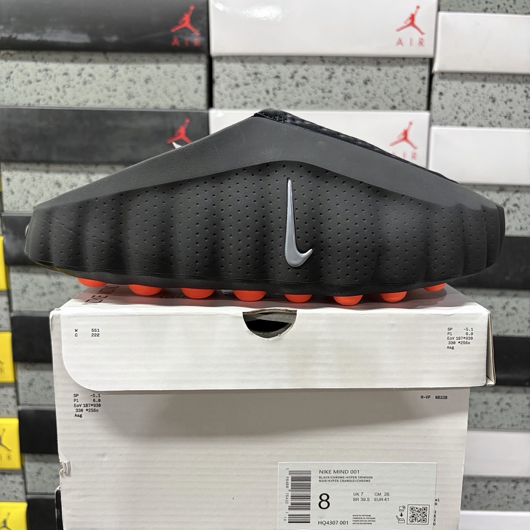 Nike Mind 001 Slide Black Chrome HQ4307-001