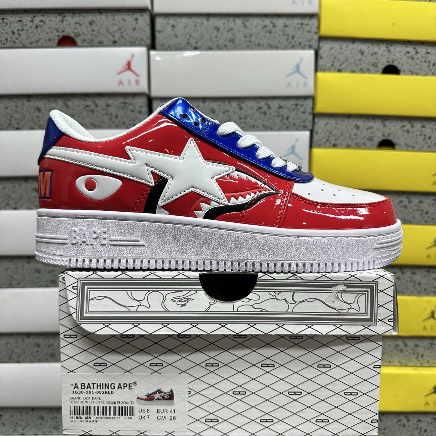 Bape Sta Low 1G30-191-002RED - Image 11