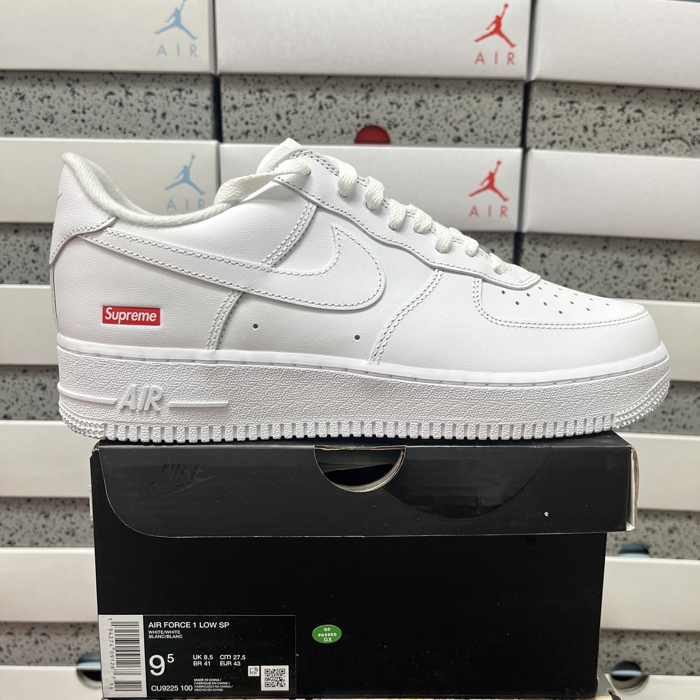 Nike Air Force 1 Low Supreme White Sup - Image 10