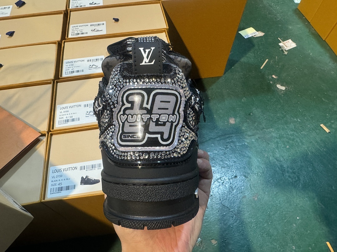 Louis Vuitton LV SkateBlack Sports Shoes - Image 7