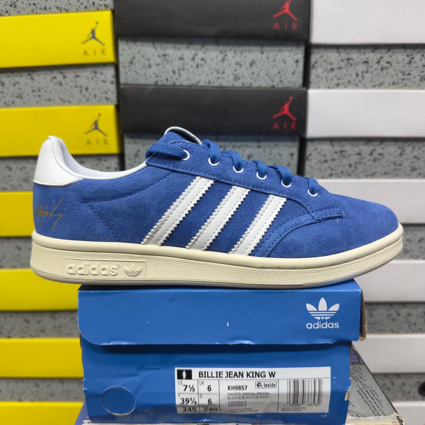 Adidas Billie Jean King Bright Royal Chalk White KH9856 - Image 10
