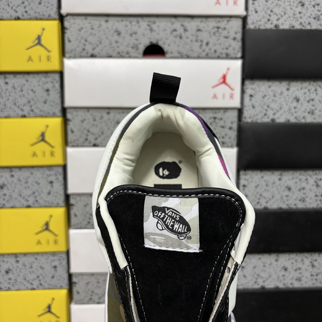 Vans Knu Skool Bape (Camo Green) - Image 2
