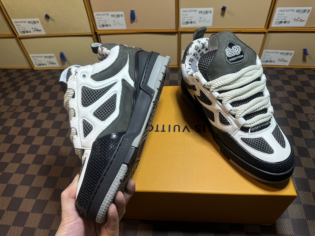 Louis Vuitton LV Skate Grey Sports Shoes - Image 5
