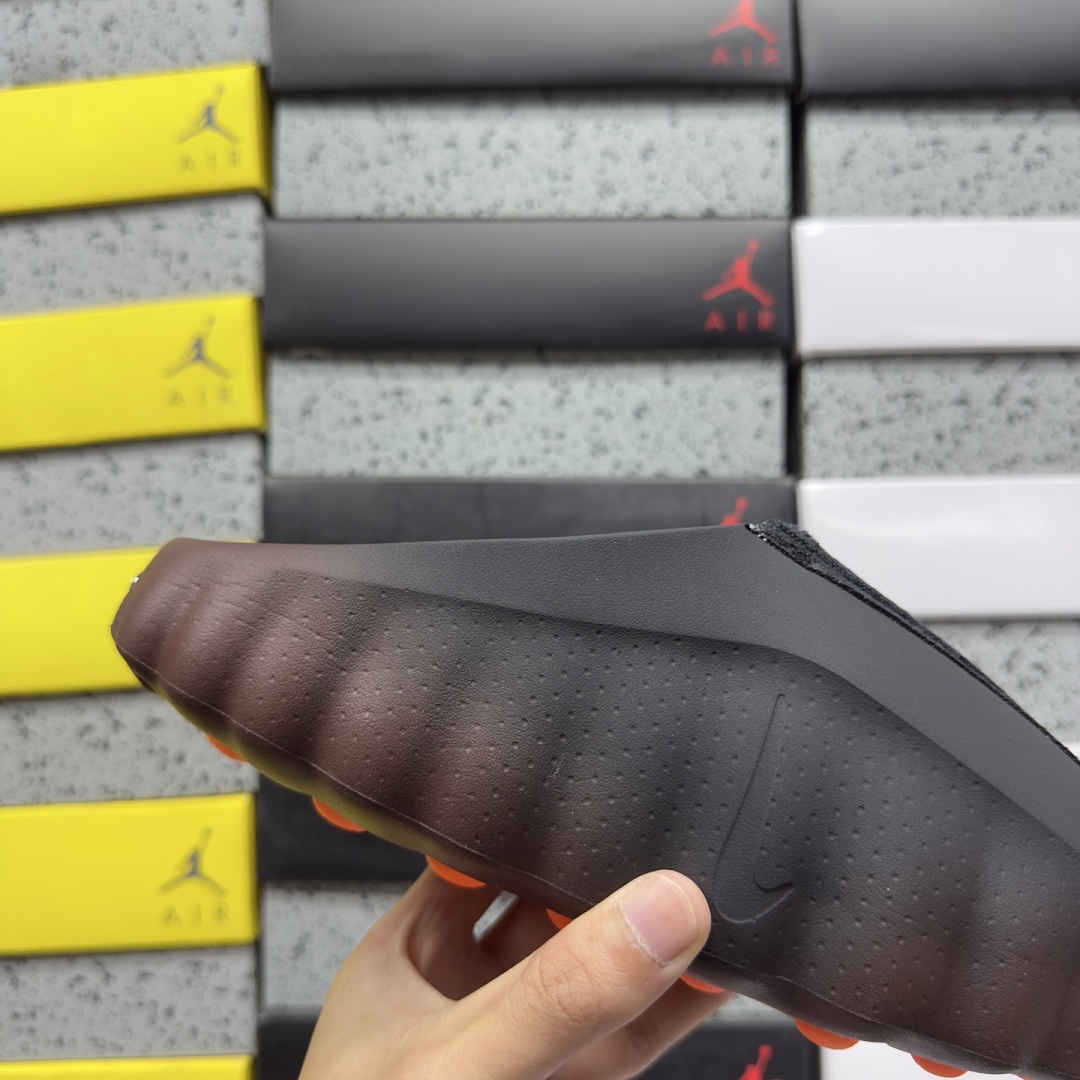 Nike Mind 001 Flyknit Slide Bronze Eclipse Total (Orange) - Image 3