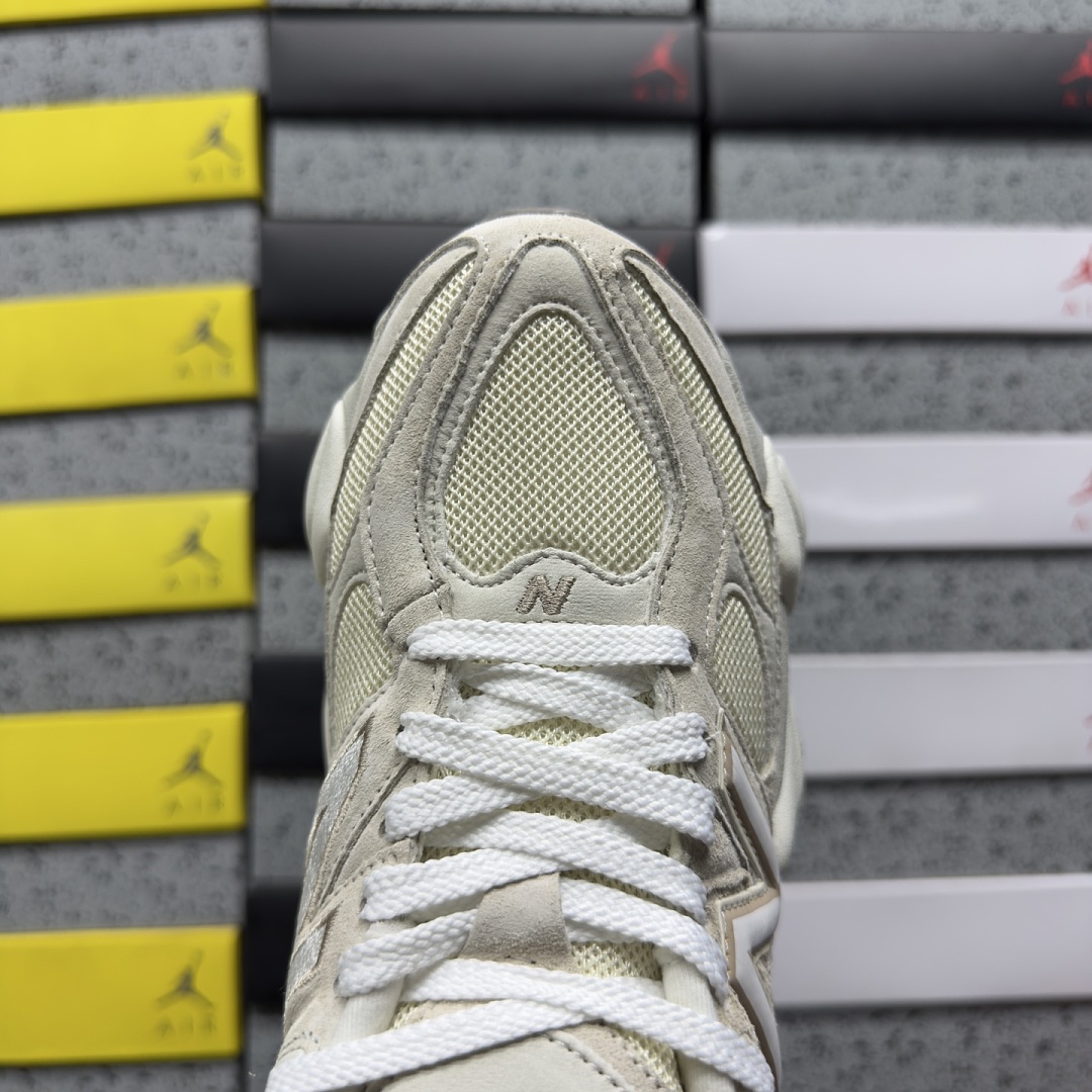 New Balance 9060 Truffle Salt Timber Wolf - Image 5