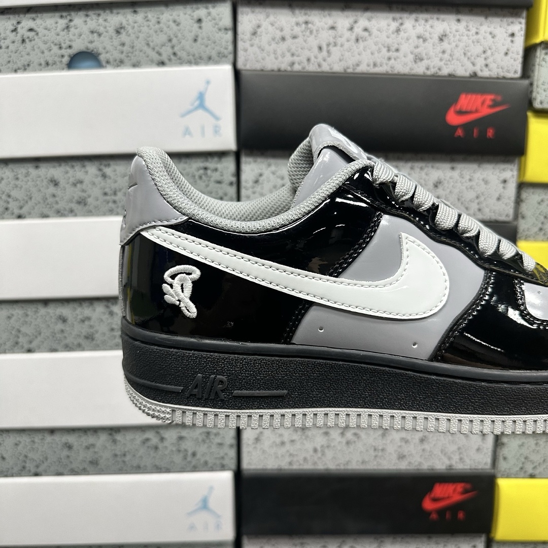 Nike Air Force 1 Low Syna Central Cee Black White Smoke (Grey) - Image 5