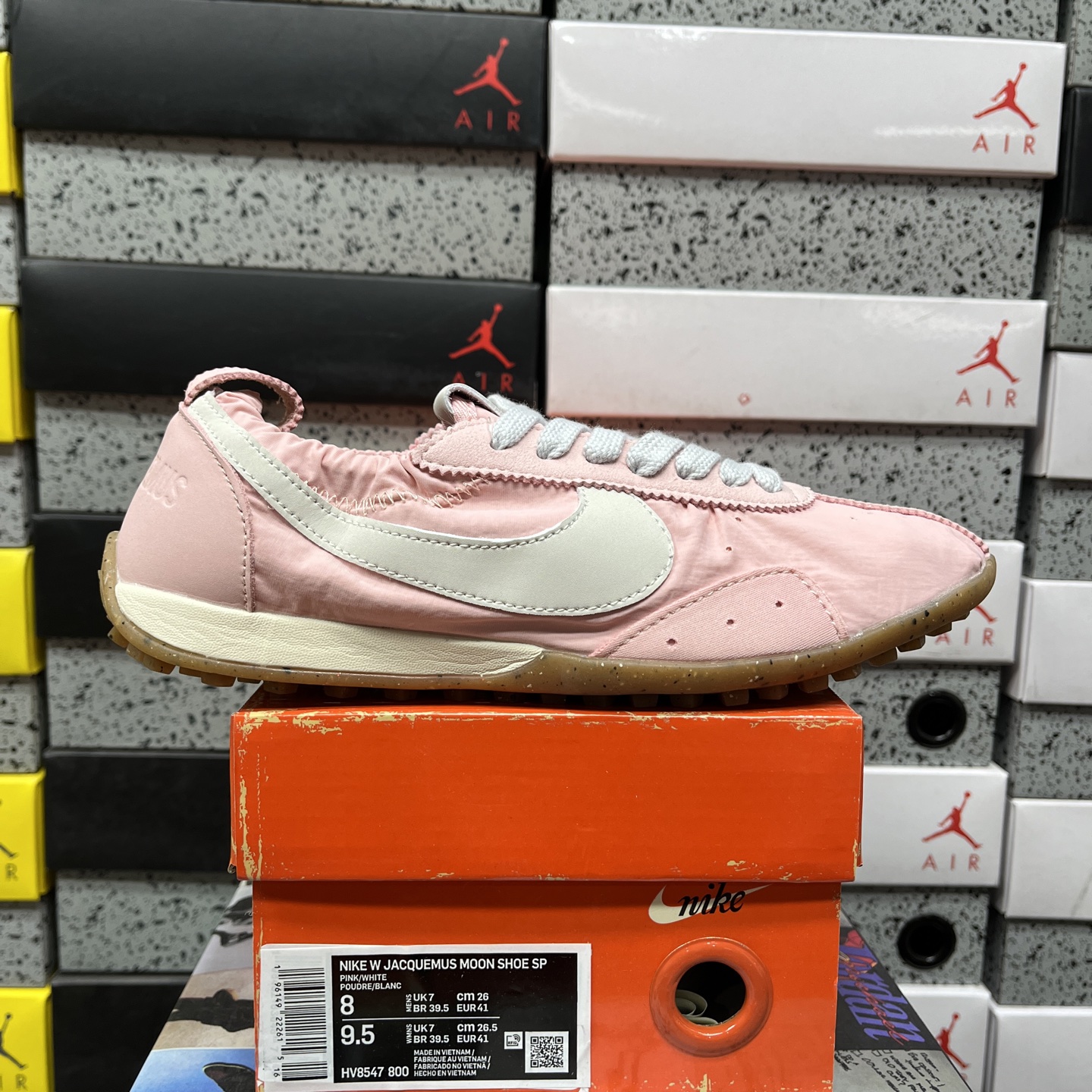 Nike Moon Shoe SP Jacquemus Aluminum (Pink) - Image 11