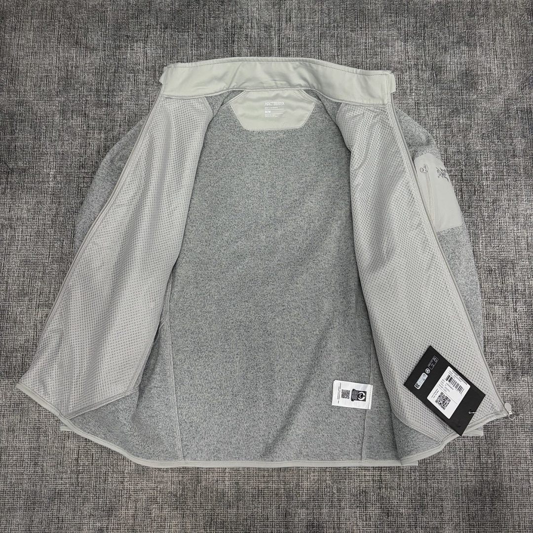 Arc'teryx Covert Cardigan Cloud Heather/Void - Image 6