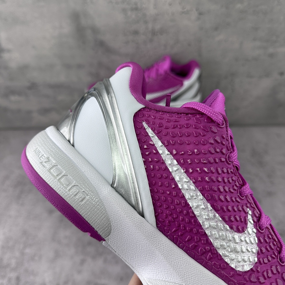 Nike Kobe 6 Protro Kay Yow Think Pink ZK6 New Breast Cancer (White) - Image 3