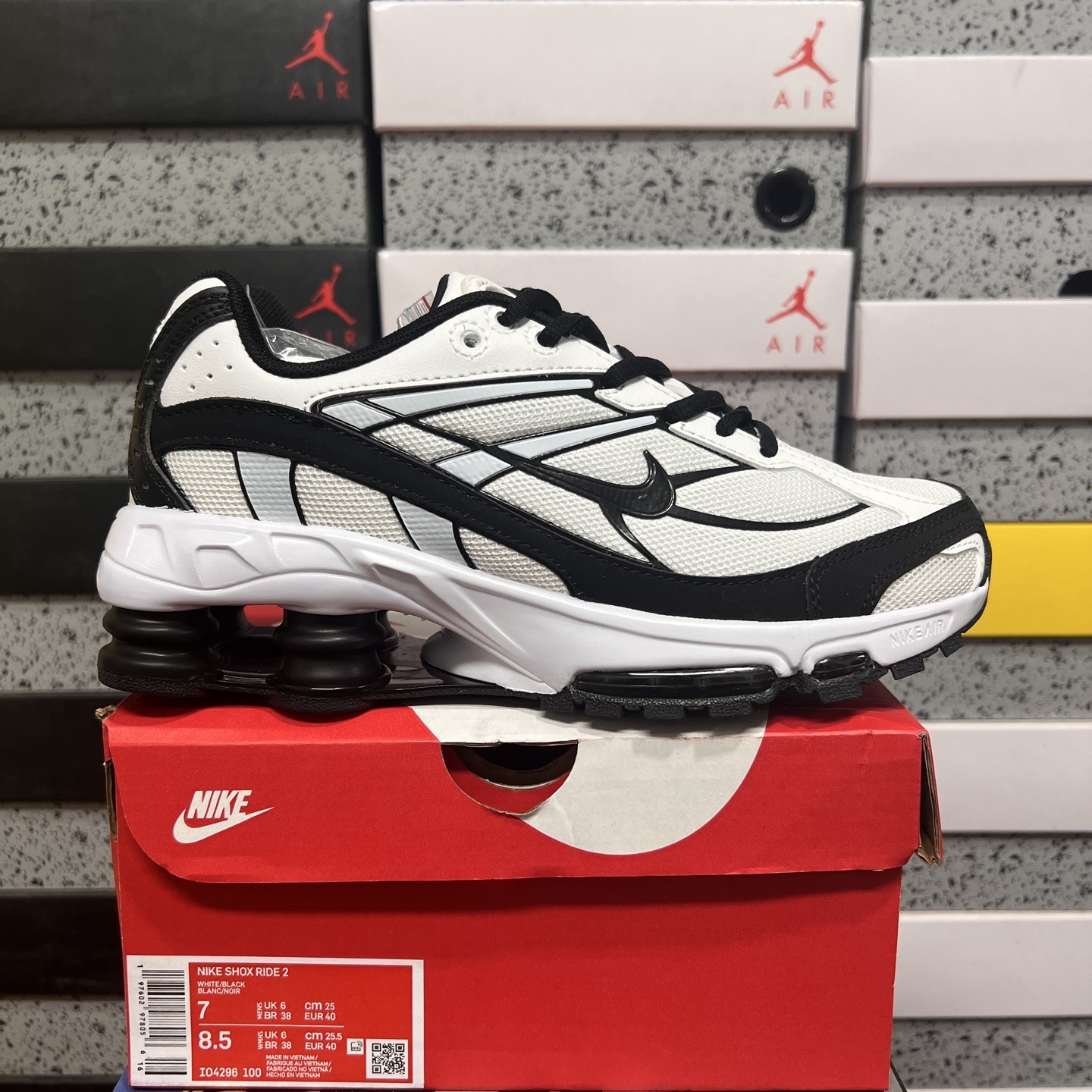 Nike Shox Ride 2 (White Black) - Image 10