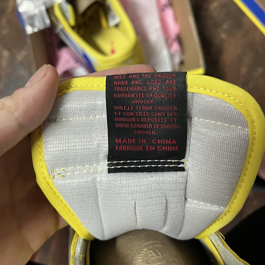 Nike Jordan 1 Retro Low OG SP Travis Scott Canary - Image 7