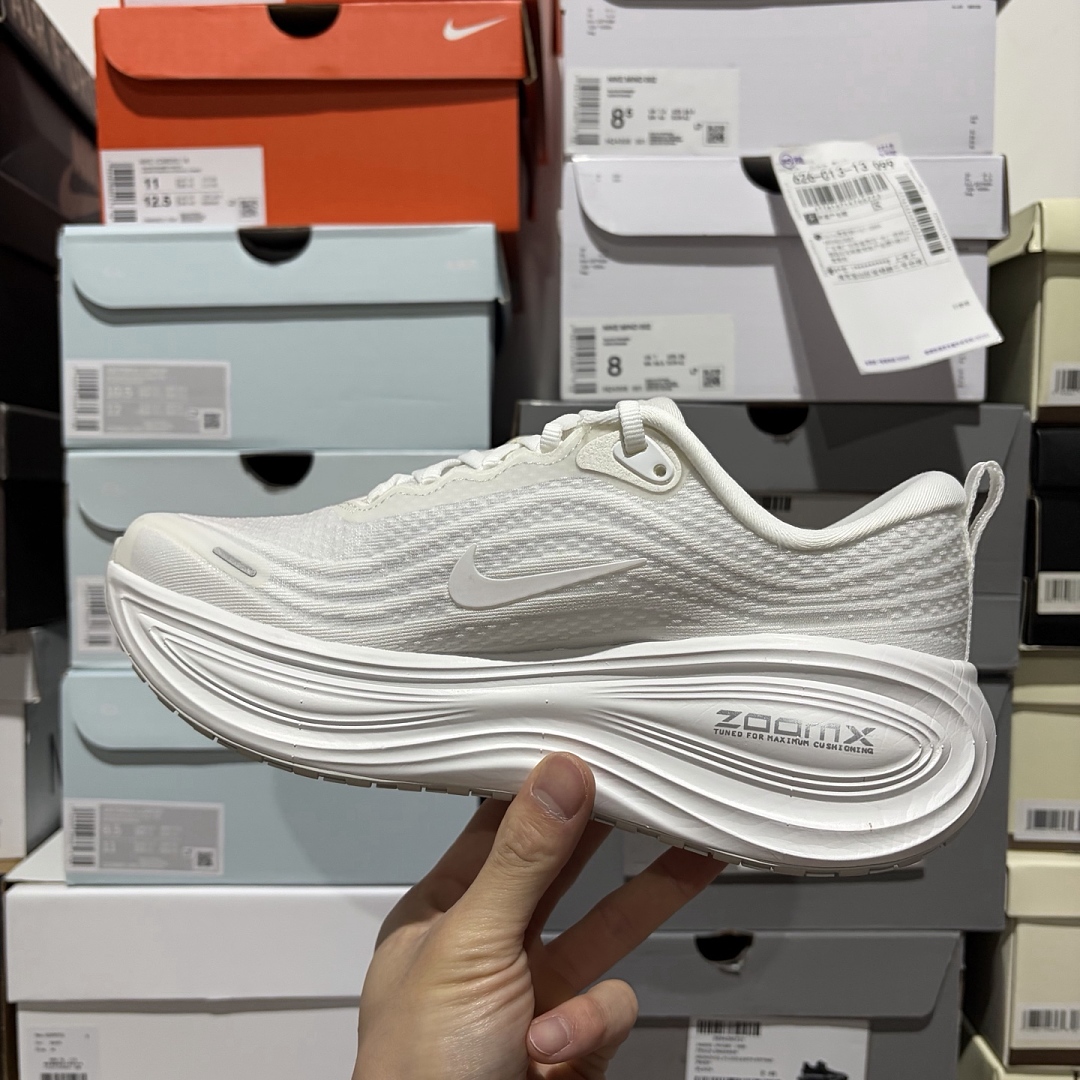 Nike Vomero Plus (Triple White) - Image 6