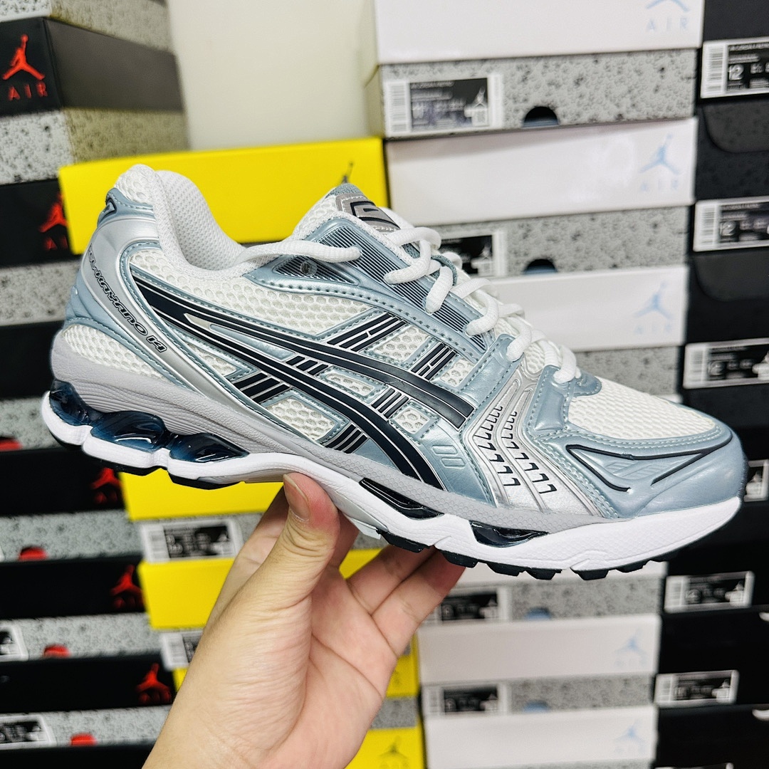 ASICS Gel-Kayano 14 White Fjord Grey 1203A537-106 - Image 8