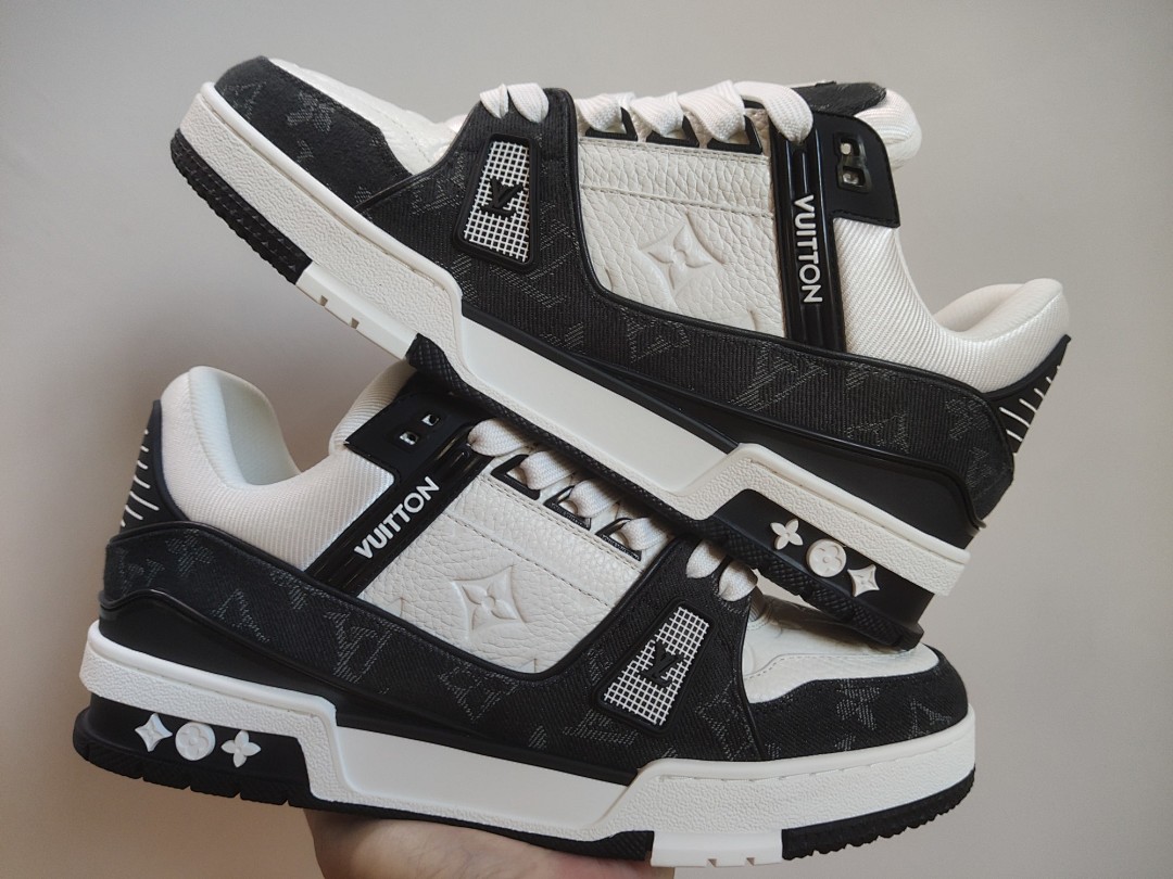 Louis Vuitton LV Trainer (White Black) - Image 5