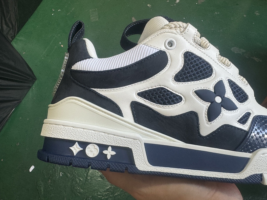 Louis Vuitton LV Skate Blue Sneakers - Image 6