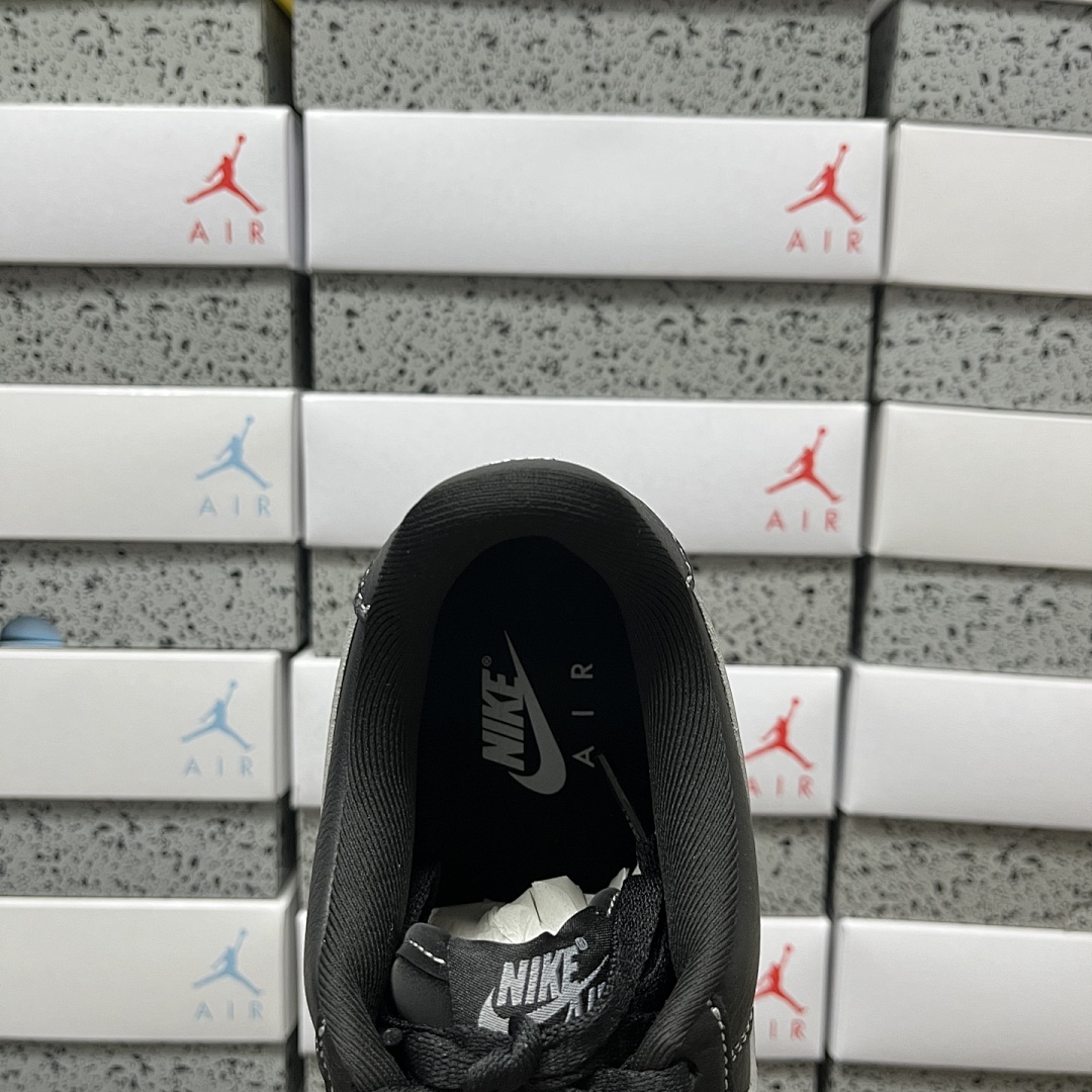 Nike Air Force 1 Low '07 LV8 (Black Grey) - Image 2