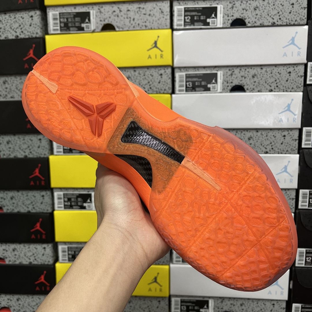 Nike Kobe 6 Protro Total Orange ZK6 - Image 3