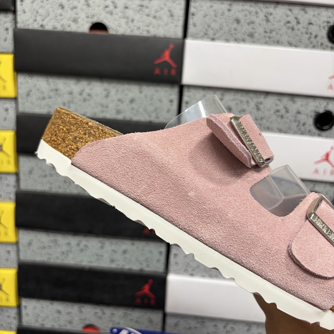 Birkenstock Birken Arizona Birkibuc 1023321 (Pink) - Image 4