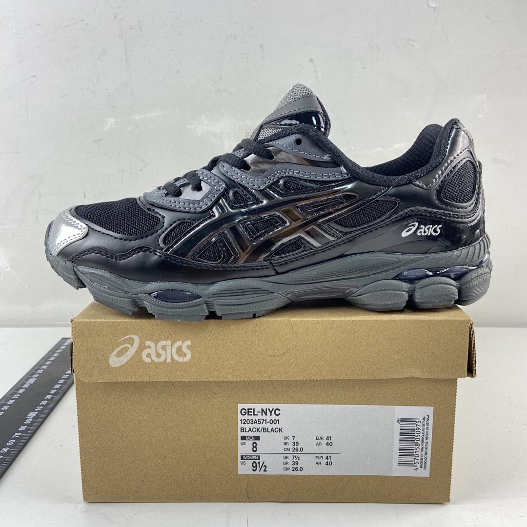 ASICS Gel-NYC Kicki Yang Zhang Black Pure Silver NYC Collab - Image 6