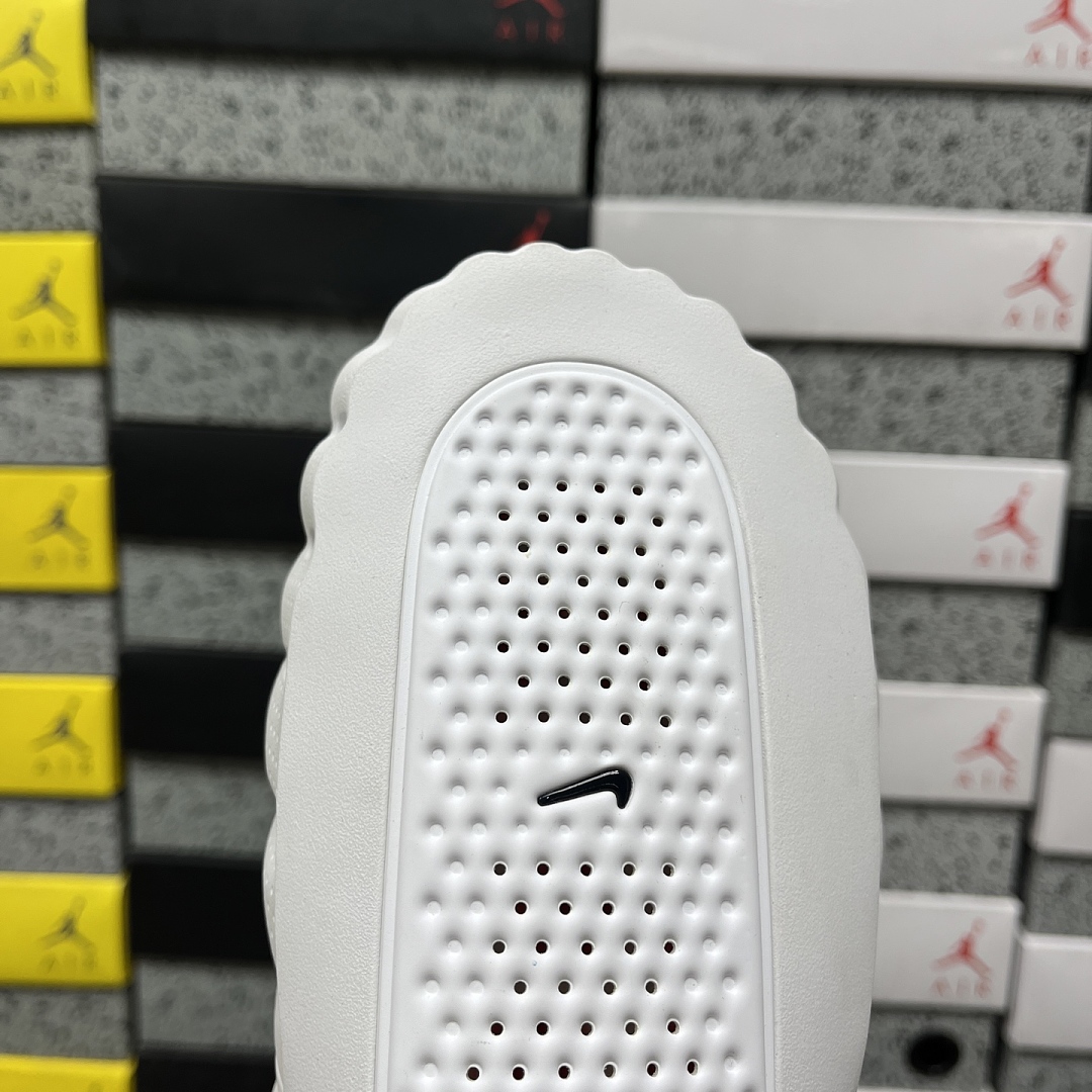 Nike Mind 001 Slide White Speed Red HQ4307-101 - Image 3