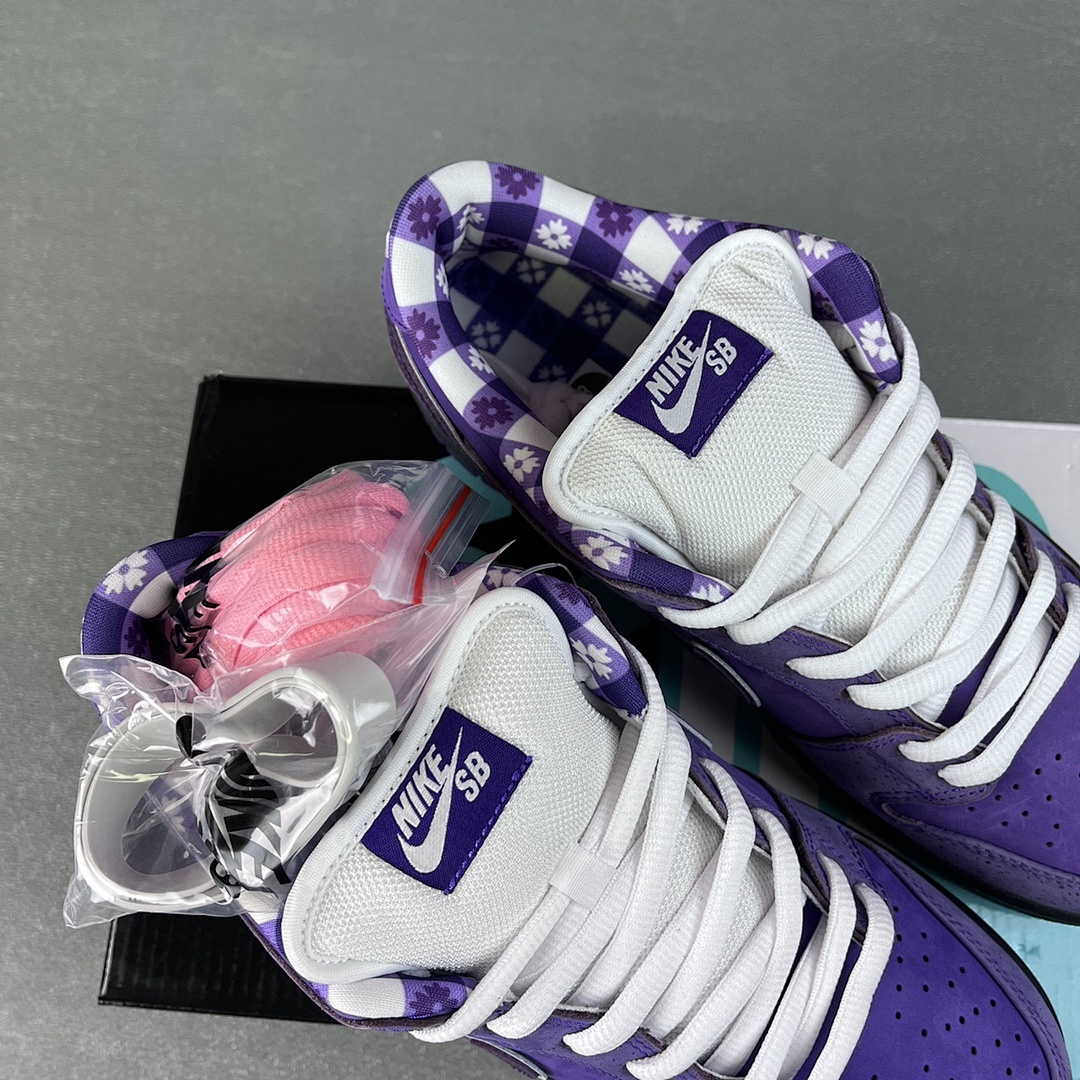 Nike SB Dunk Low Concepts Purple Lobster - Image 4
