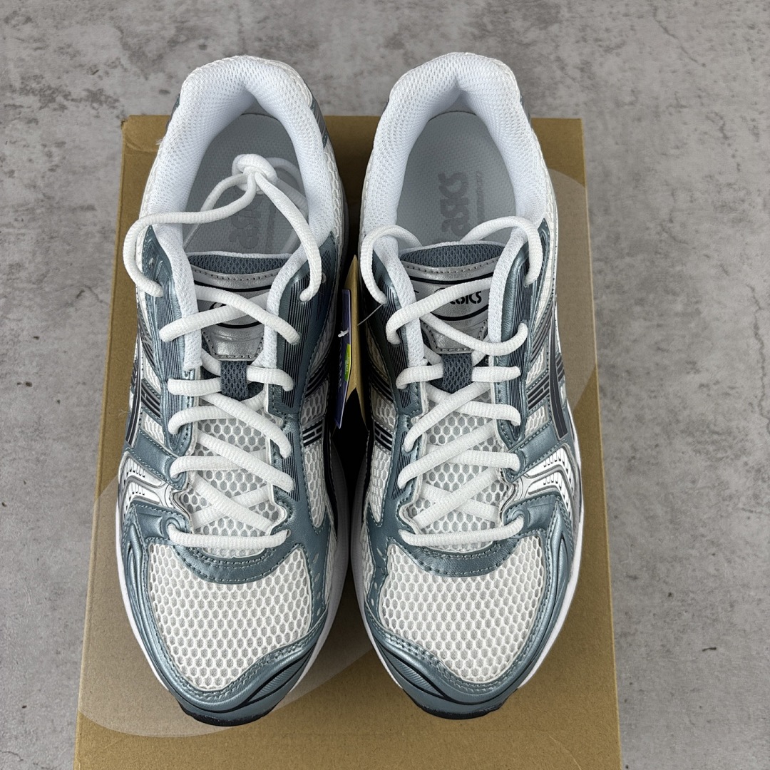 ASICS Gel-Kayano 14 White Fjord Grey 1203A537-106 - Image 3