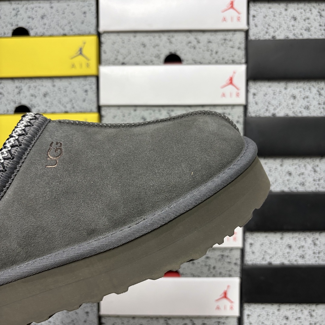 UGG Tazz Thick Sole Loafers / Ethnic Grey -2553 - Image 3