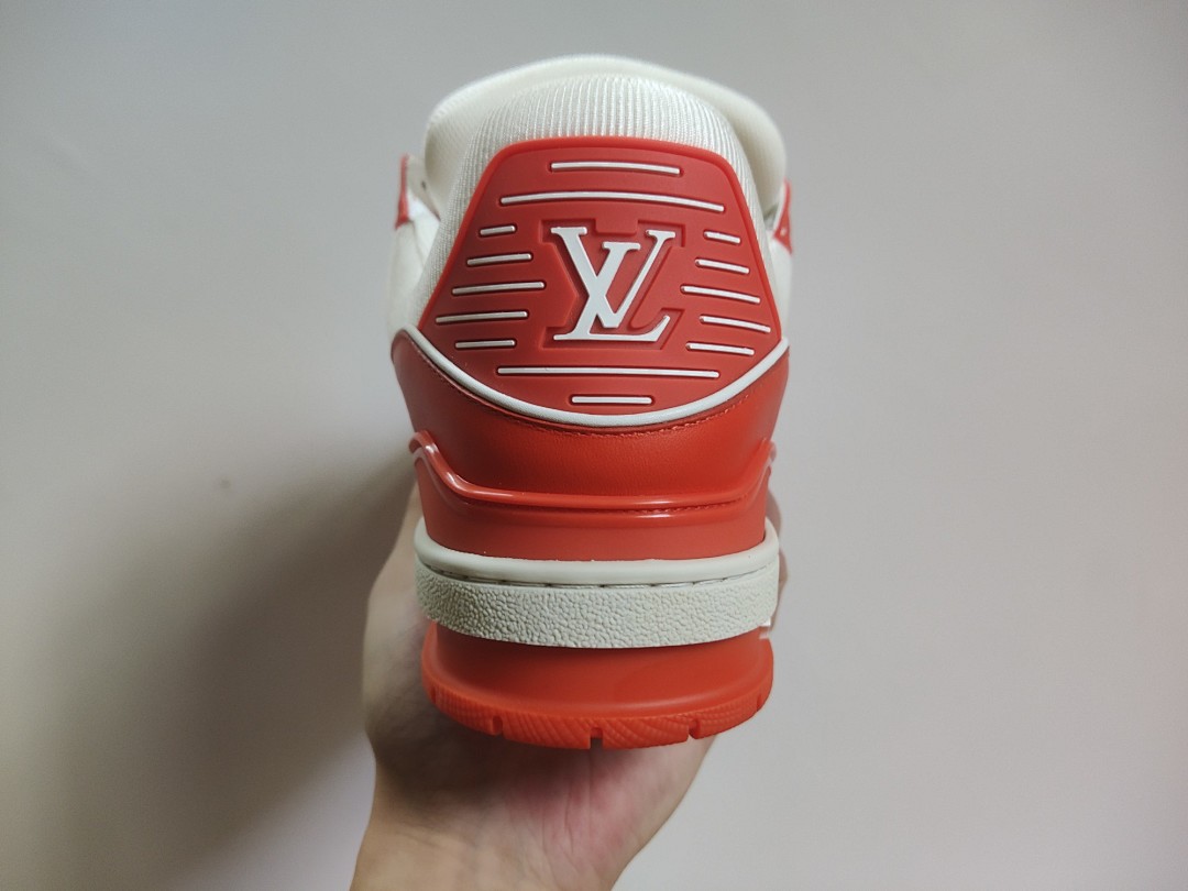 Louis Vuitton LV Trainer (Orange) - Image 2