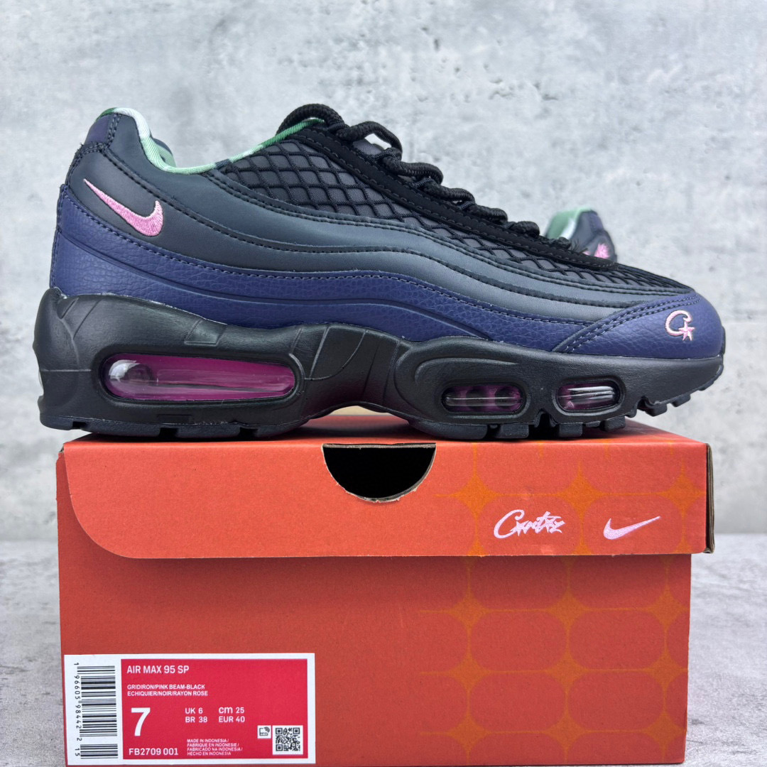 Nike Air Max 95 SP Corteiz Pink Beam FB2709-001 - Image 10
