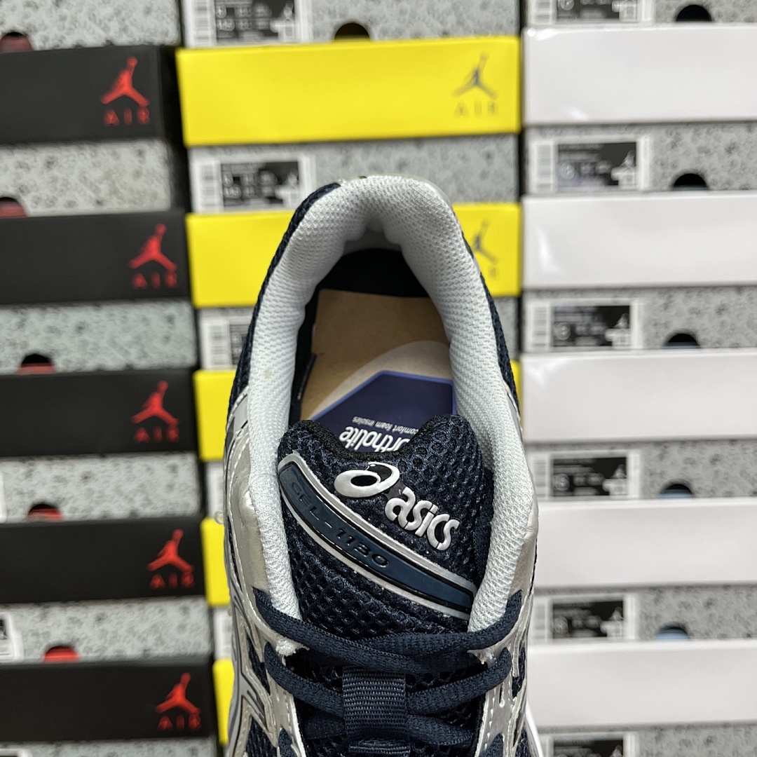 ASICS Gel 1130 Silver / (Dark Blue Black) - Image 5