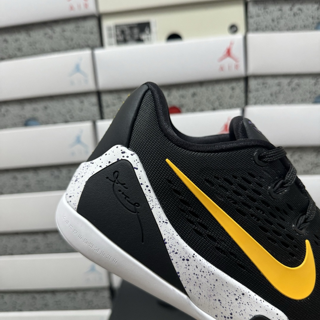 Nike Kobe 9 EM Low Protro TB Black University Gold ZK9 - Image 6