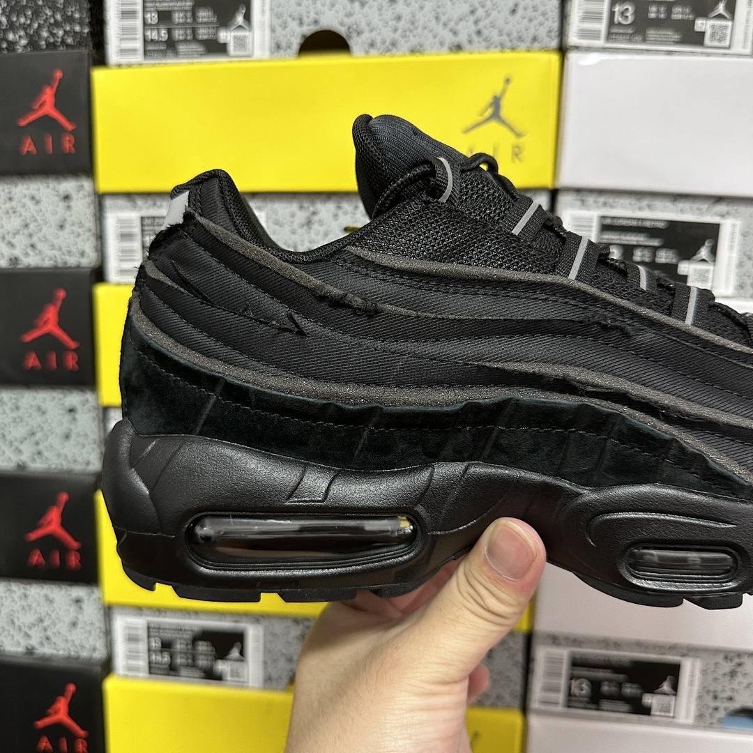 Nike Air Max 95 Comme Des Garcons Black CDG - Image 5