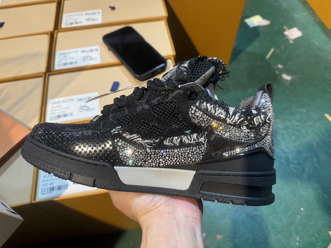 Louis Vuitton LV SkateBlack Sports Shoes - Image 8