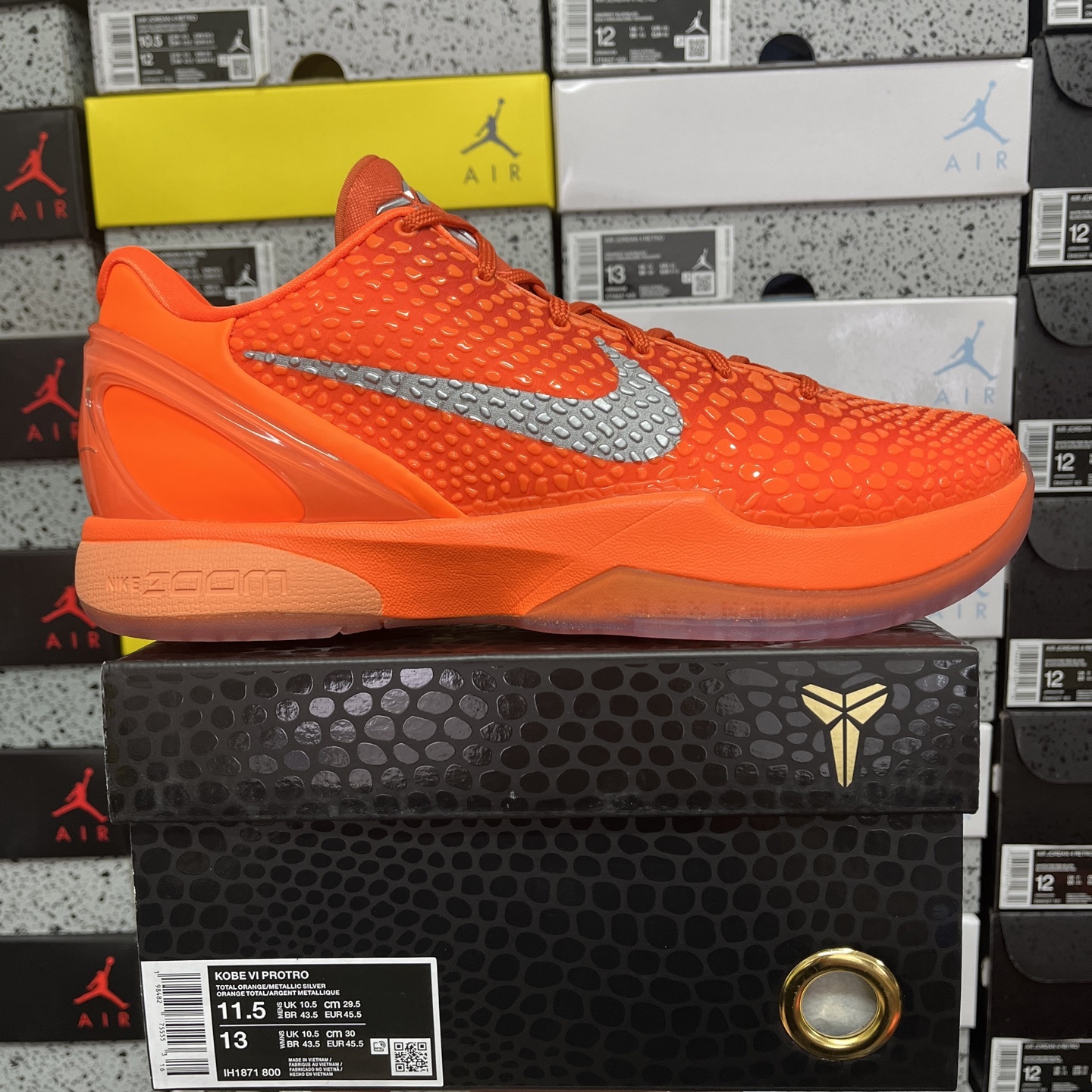Nike Kobe 6 Protro Total Orange ZK6 - Image 10