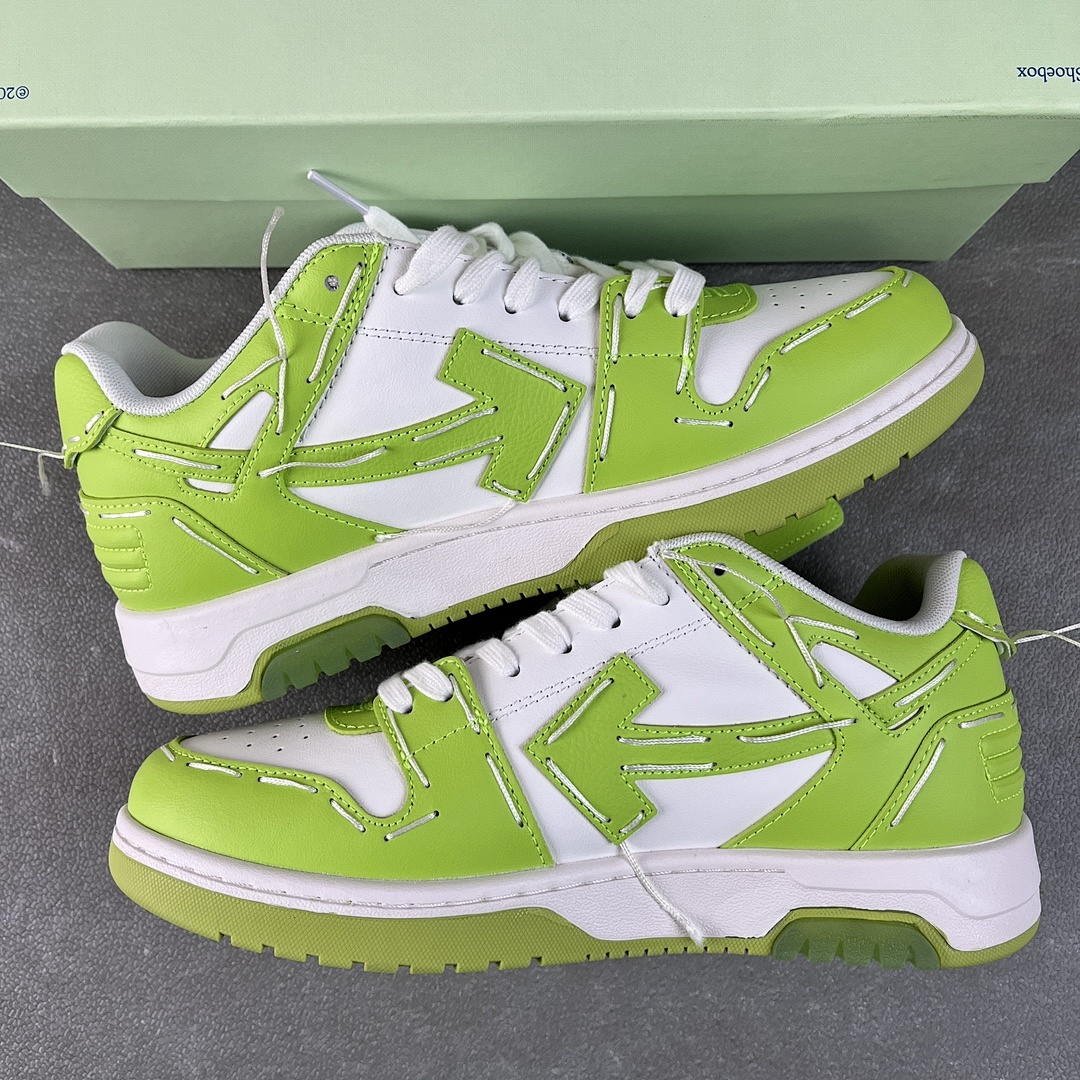Off-White White Green Stitching - Image 2