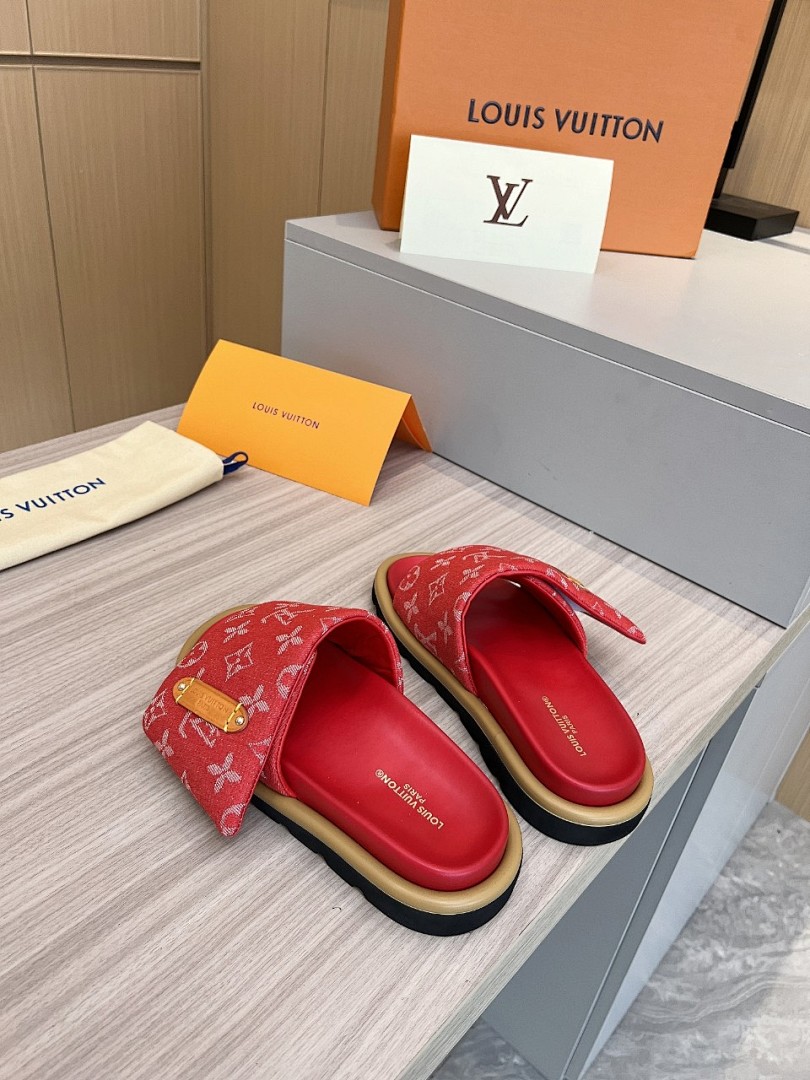 Louis Vuitton Velcro Slippers - Image 5