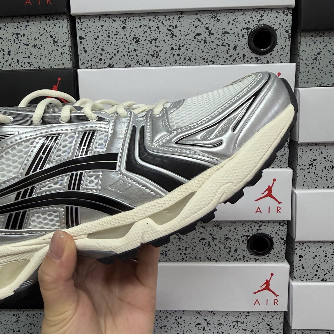 ASICS Gel-Kayano 14 JJJJound (Silver Black) - Image 9