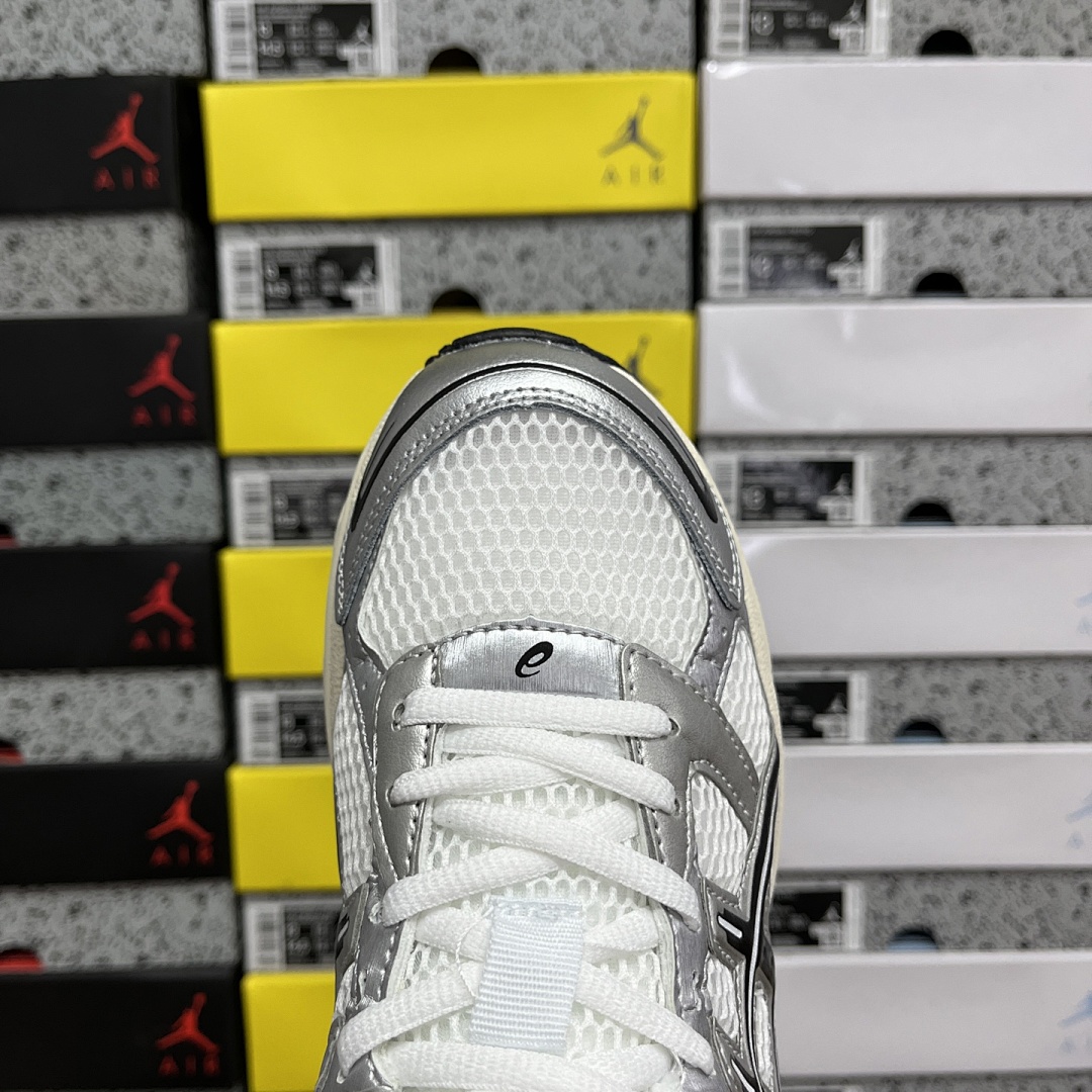 ASICS Gel 1130 White / (Silver Black) - Image 5