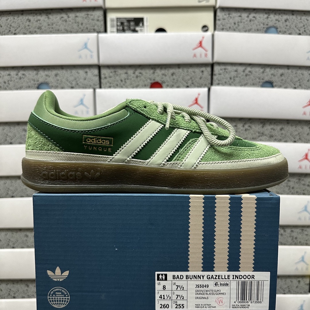 Adidas Gazelle Indoor Bad Bunny El Yunque JS5049