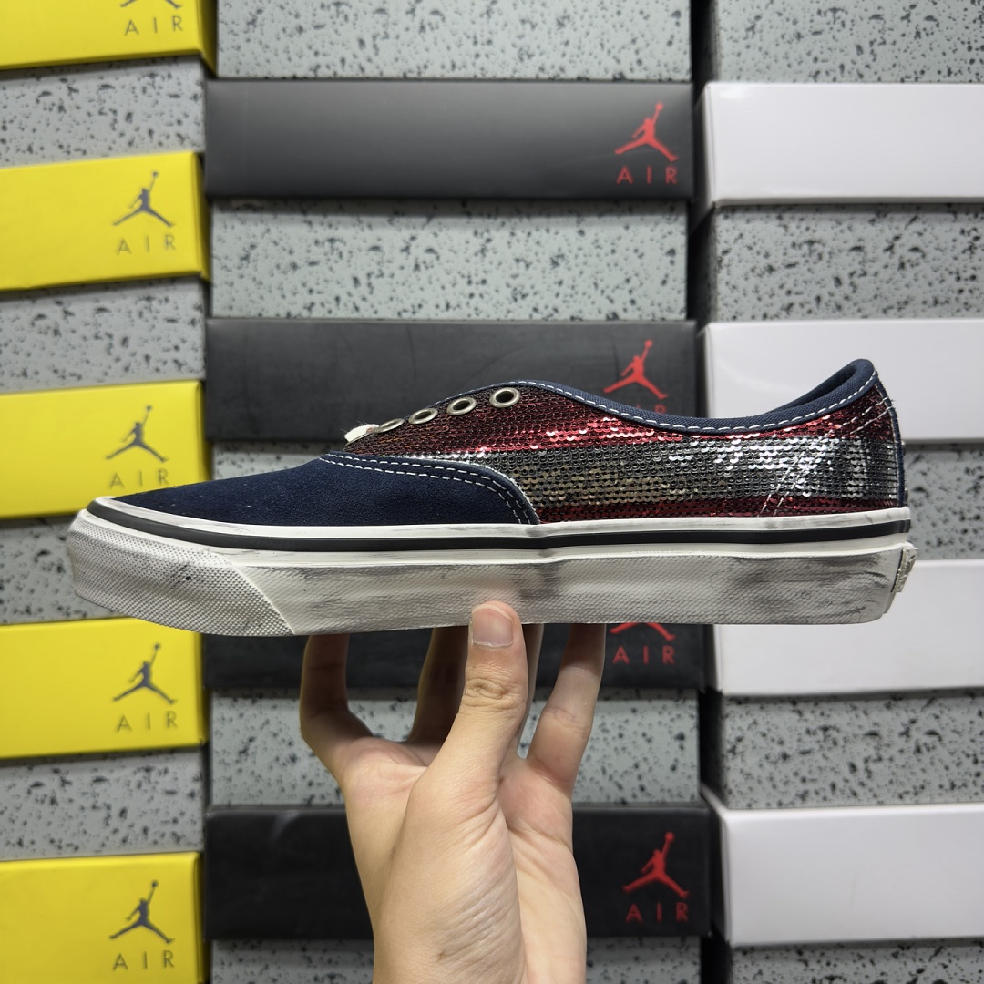 Vans Premium Authentic La Habana (Red Navy) - Image 9