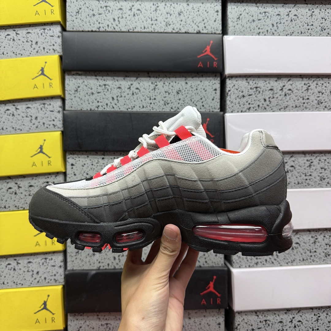 Nike Air Max 95 OG Big Bubble Solar Red 2.0 - Image 4