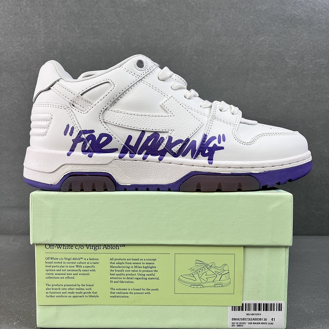 Off-White White Purple