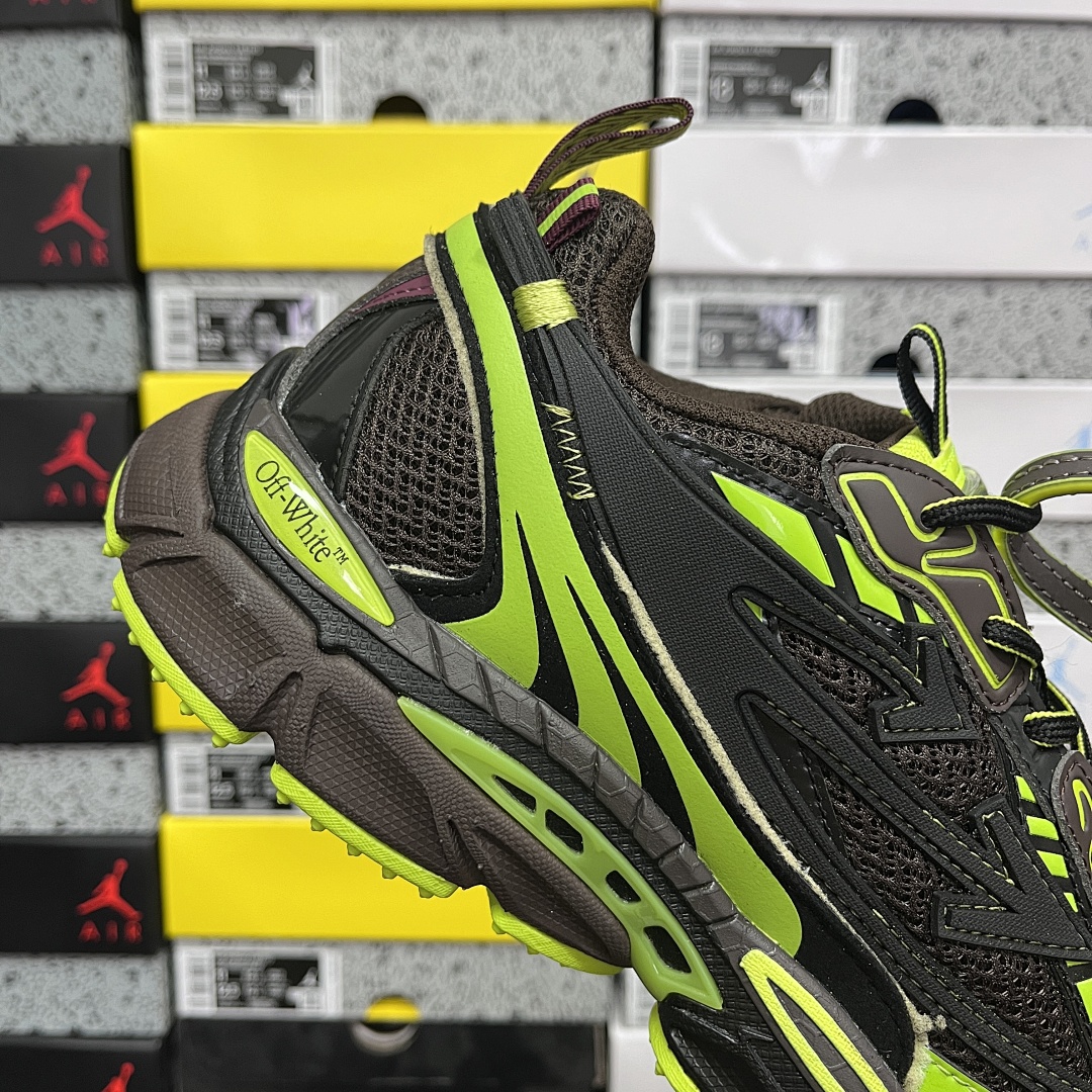 Off-White Be Right Back (Black Chocolate Brown Green) - Image 8