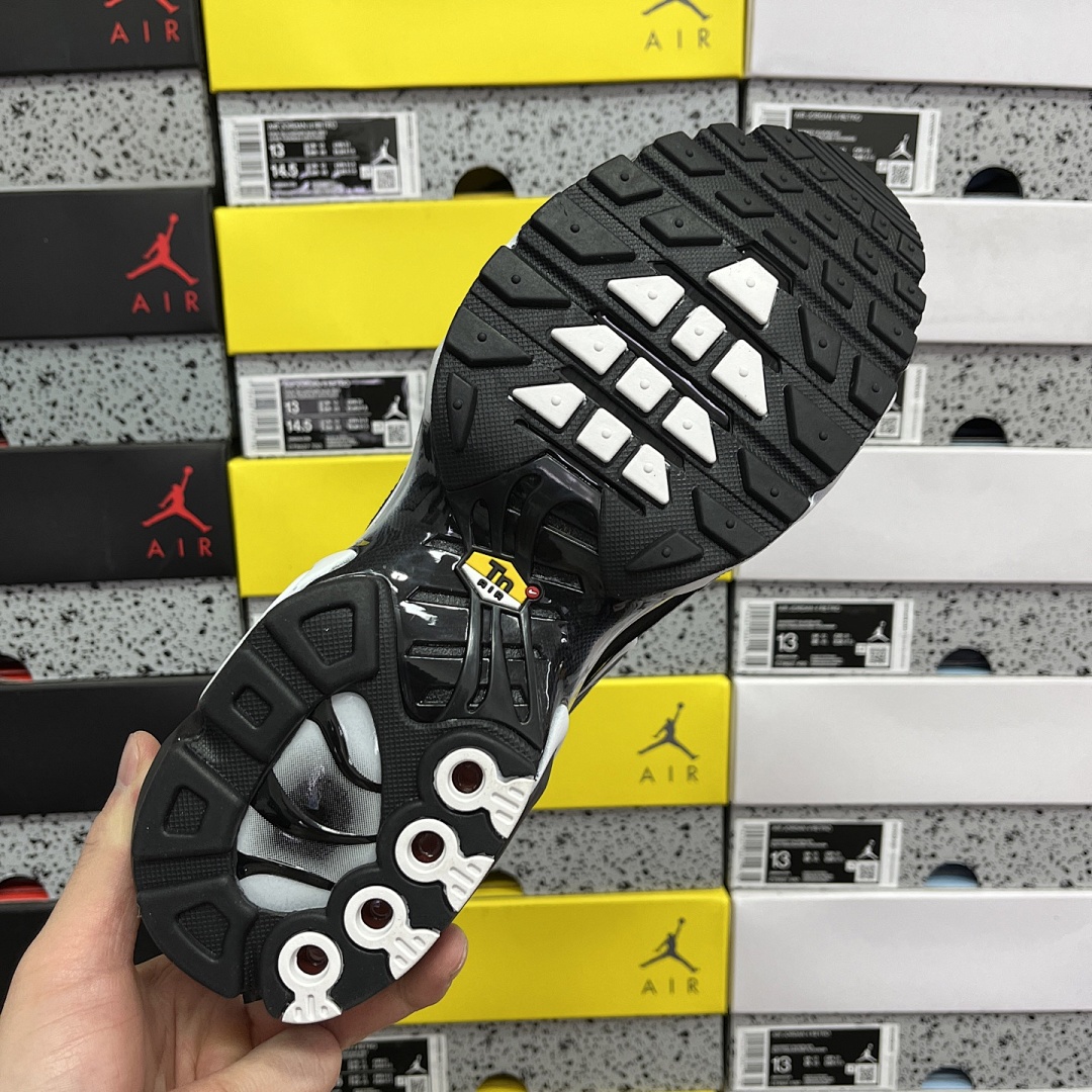 Nike Air Max Plus (Black Silver White) - Image 2
