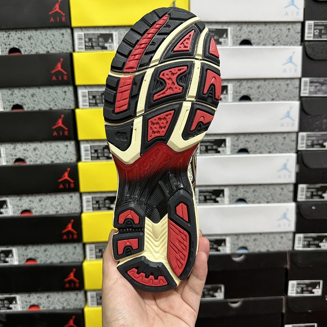 ASICS Gel-Kayano 14 Sneaker Politics Just Say No 1203A692-100 Collab (White Silver Red) - Image 9