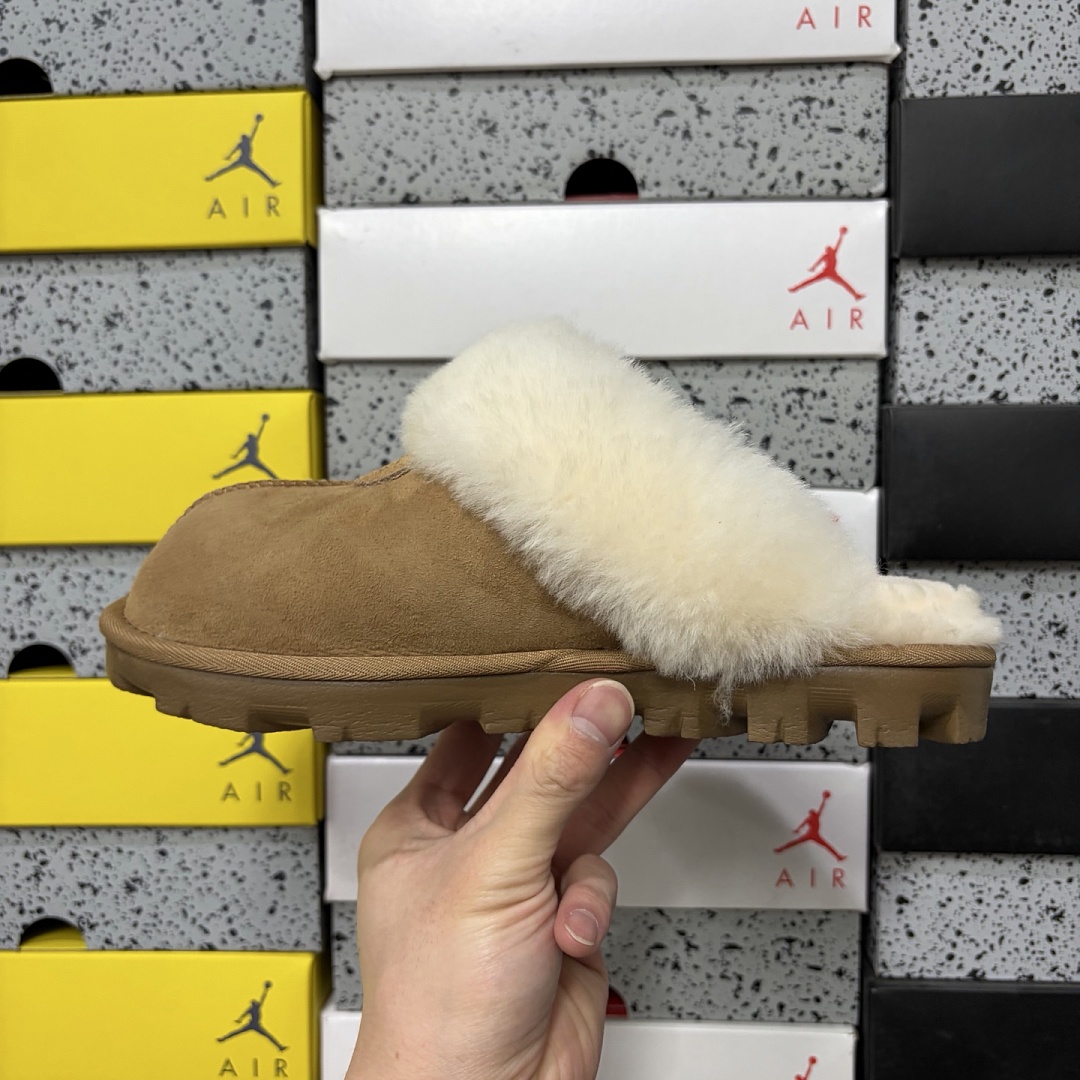 UGG Coquette Slipper Chestnut Thin Sole Star -5125 - Image 7