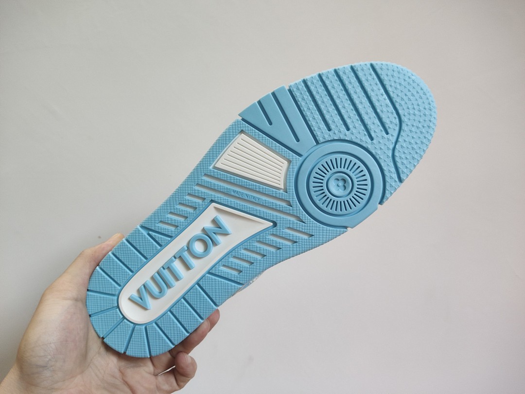 Louis Vuitton LV Trainer (White Sky Blue) - Image 8