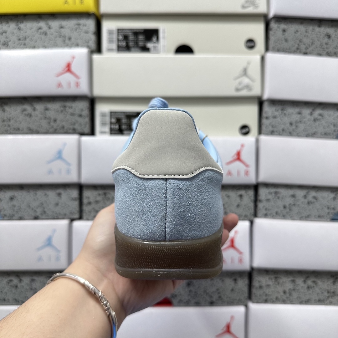 Adidas Gazelle Indoor Clear Sky Off White JI2717 - Image 6