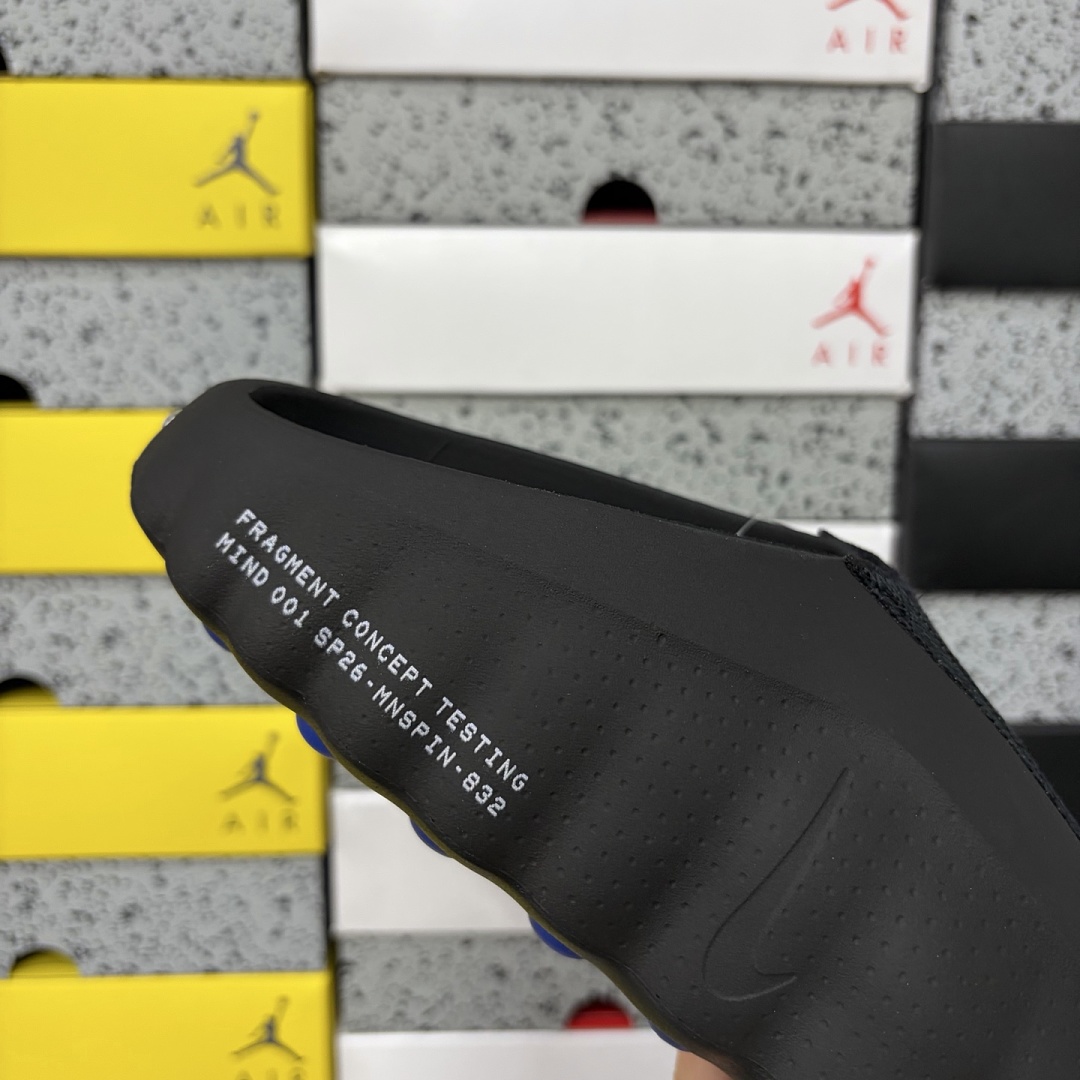 Nike Mind 001 Slide Fragment Black IQ8502-001 Collab - Image 4
