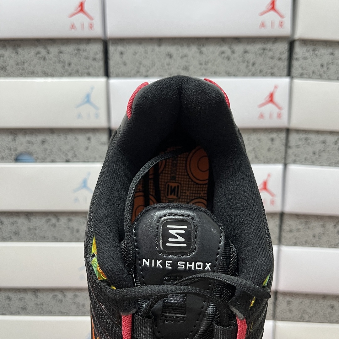 Nike Shox TL Black Magma (Orange) - Image 5